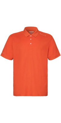 2026 Musto Hommes Evo Crew Pro Lite Polo 84220 - Pumpkin Orange