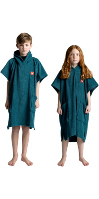2026 Red Paddle Co Enfants Éponge Poncho Change Robe 02-009-006-0386- Deep Teal