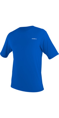2026 O'Neill Mens Basic Skins Short Sleeve Sun Shirt 5715 - Pacific