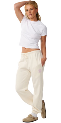 2026 Rip Curl Femmes Vague De Fête Track Pant 075WPA - Off White