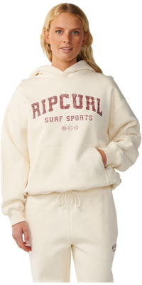 2026 Rip Curl Femmes Sweat à Capuche De Sport Universitaire 0DUWFL - Bone