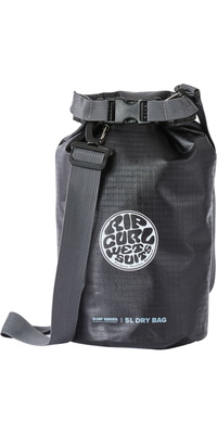 2026 Rip Curl Série Surf 5L Sacoche Baril 174MUT - Black / Gris
