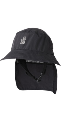 2026 Rip Curl Hommes Série S Chapeau De Surf 1KTMHE - Washed Black