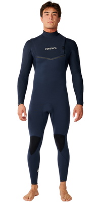2026 Rip Curl Hommes E-Bomb 5/3mm Zip Free Combinaison N&eacute;opr&egrave;ne 17KMFS - Navy