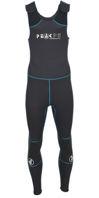 2026 Peak PS Hommes Centre Long John Combinaison N&eacute;opr&egrave;ne 26CLJ - Black