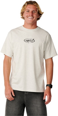 2026 Rip Curl Hommes Script De Déchirure Tee 14HMTE - Sports Marle