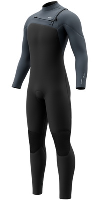 2026 Mystic Hommes Motion 5/3mm Chest Zip Combinaison N&eacute;opr&egrave;ne 35000.270006 - Tidal Blue