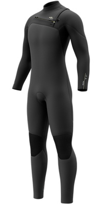 2026 Mystic Hommes Motion 4/3mm Chest Zip Combinaison N&eacute;opr&egrave;ne 35000.270007 - Black