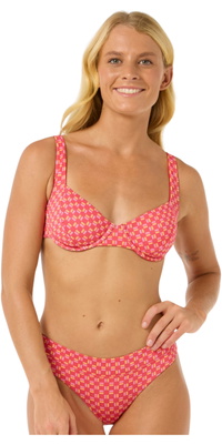 Rip Curl Femmes Shell Cove D-DD Balconette 0NDWSW - Red