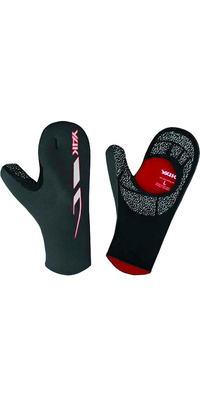 Mitaines De Kayak En Néoprène 3/2mm à Palm Ouverte Yak 6343-A - Black
