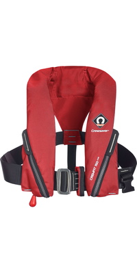 2026 Crewsaver Enfants Crewfit 150N Gilet De Sauvetage Auto Avec Harnais 9705RA - Red