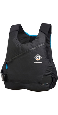 2025 Crewsaver Enfants Pro 50N Aide à La Flottabilité Avec Fermeture éclair Latérale Black / Bleu 2620J