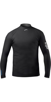 2026 Zhik Enfants Rash Guard Eco Spandex à Manches Longues DTP-0063-K-BLK - Black