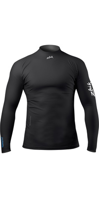 2026 Zhik Hommes Eco UPF50+ Spandex Long Sleeve Rash Guard DTP-0063 - Black