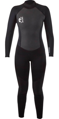 2025 Gul Enfants Filles G-Force 3mm Flatlock Combinaison N&eacute;opr&egrave;ne GF1308-B7 - Black