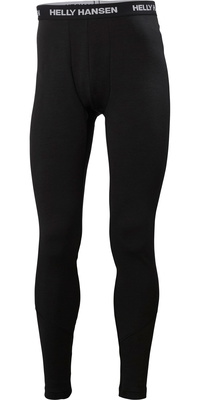 Helly Hansen Mens Lifa Merino Mid Weight Trousers 49366 - Black