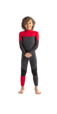2026 Jobe Enfants Boston 3/2mm Back Zip Combinaison Néoprène 3035210 - Red