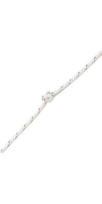 Kingfisher Evolution 8 Plait Pre-Stretched Dinghy Rope White PS0W2 - Price per metre.