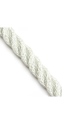 Kingfisher Amarre / Ancrage Corde En Nylon 3 Brins Blanc N3w1 - Prix Au Mètre