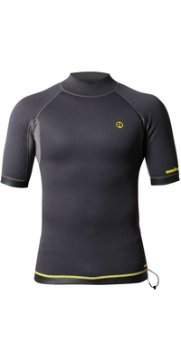 2026 Nookie 1mm Gilet Ti Néoprène Manches Courtes NE12 - Gris / Jaune