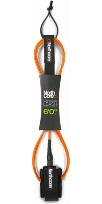 Laisse De Planche De Surf Northcore 6 Pieds 2026 NOCO54F - Orange
