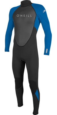 2025 ONeill Youth Reactor II 3/2mm Back Zip Combinaison Néoprène 5044 - Black / Ocean
