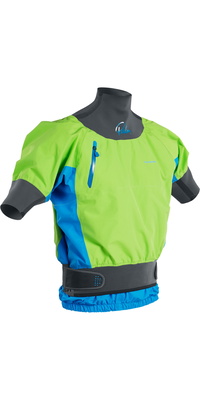2025 Veste De Kayak En Eau Vive à Manches Courtes Zenith Palm Lime Ocean 12391