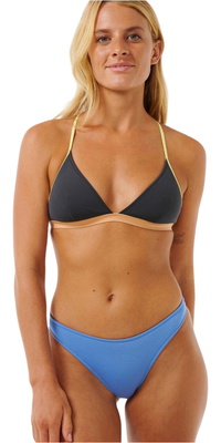 2025 Rip Curl Femmes Mirage Ultimate Neoprene Skimpy Coverage Bikini Bottom 0L9WSW - Blue