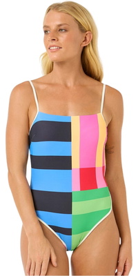 Rip Curl Femmes 2025 Las Dalias Good One Piece 0NVWSW - La Vie De Tous Les Jours Multico