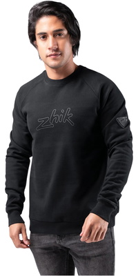 Zhik Hommes Pull En Coton SWT-0021-M-BLK - Black