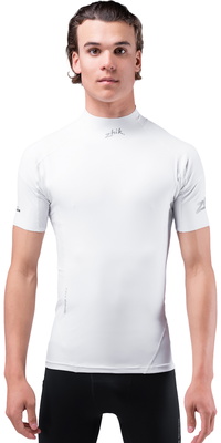 Zhik Hommes Eco Spandex UPF50+ Short Sleeve Top DTP-0067-M-WHT - White