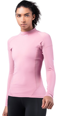 Zhik Womens Eco Spandex UPF50+ Top Long Sleeve Rash Vest DTP-0063-W-MAU - Mauve Orchid
