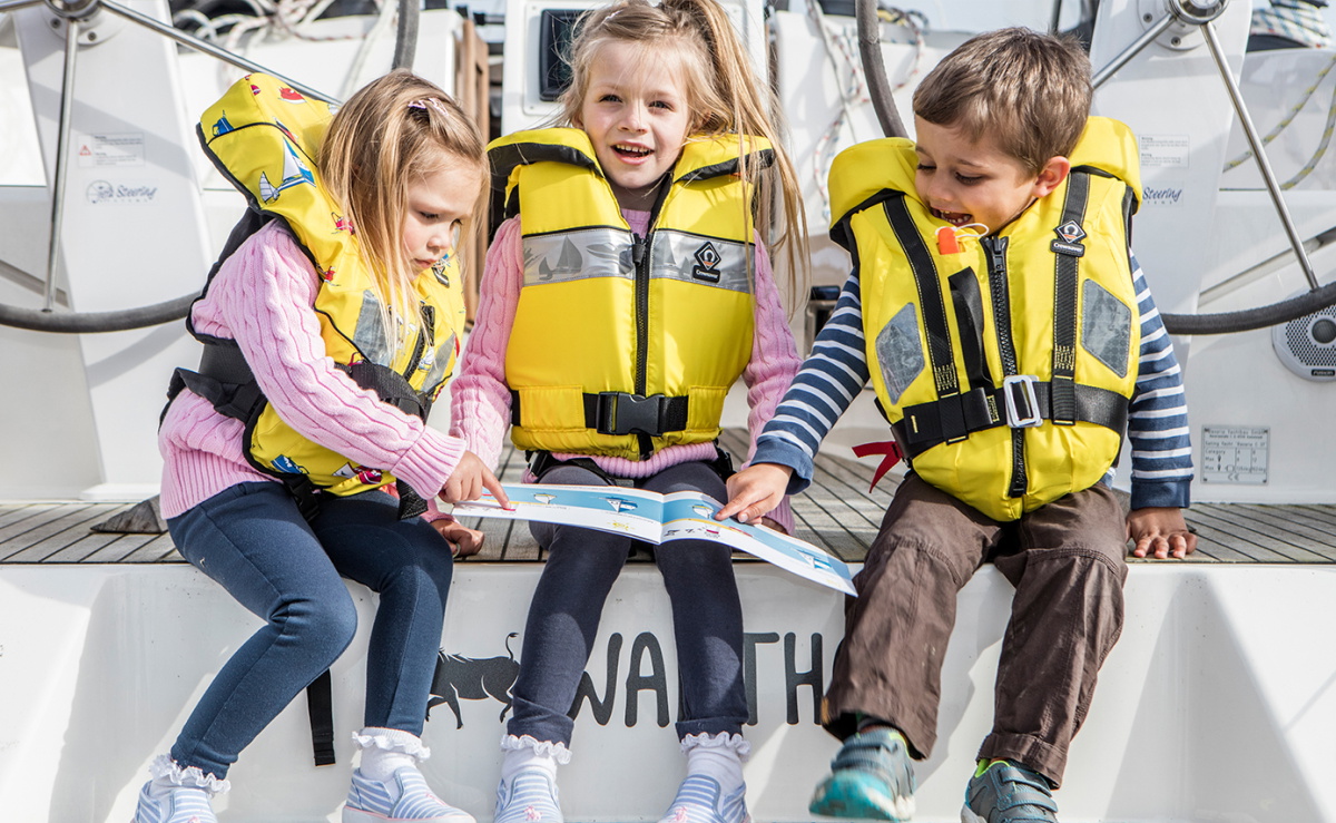 gilets de sauvetage enfant