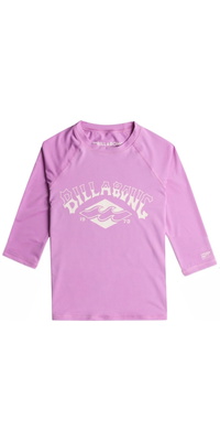 Billabong Filles Gilet Lycra à Manches Courtes Surf Dayz UV50 EBGWR03001 - Bright Orchid