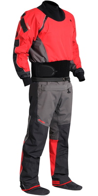 2026 Nookie Charger Kayak Drysuit Gris Anthracite Rouge Dr10
