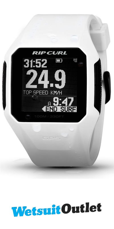 Rip Curl Search GPS Smart Surf Watch in White A1111 Accessories Watches Wetsuit Outlet