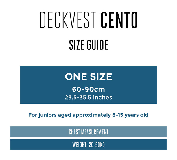 Gilet De Sauvetage Spinlock Deckvest Cento Junior – 100N – Harnais Intégré – Jaune Soleil – Neuf