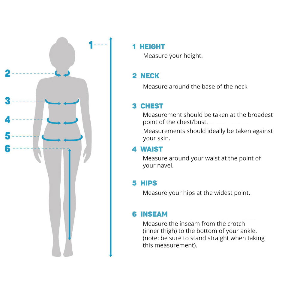 2025 Palm Womens Outerwear Womens Size Chart