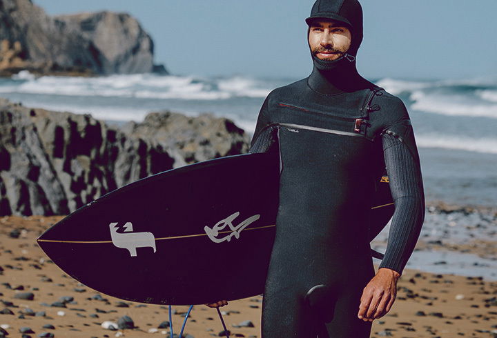 Autumn wetsuits